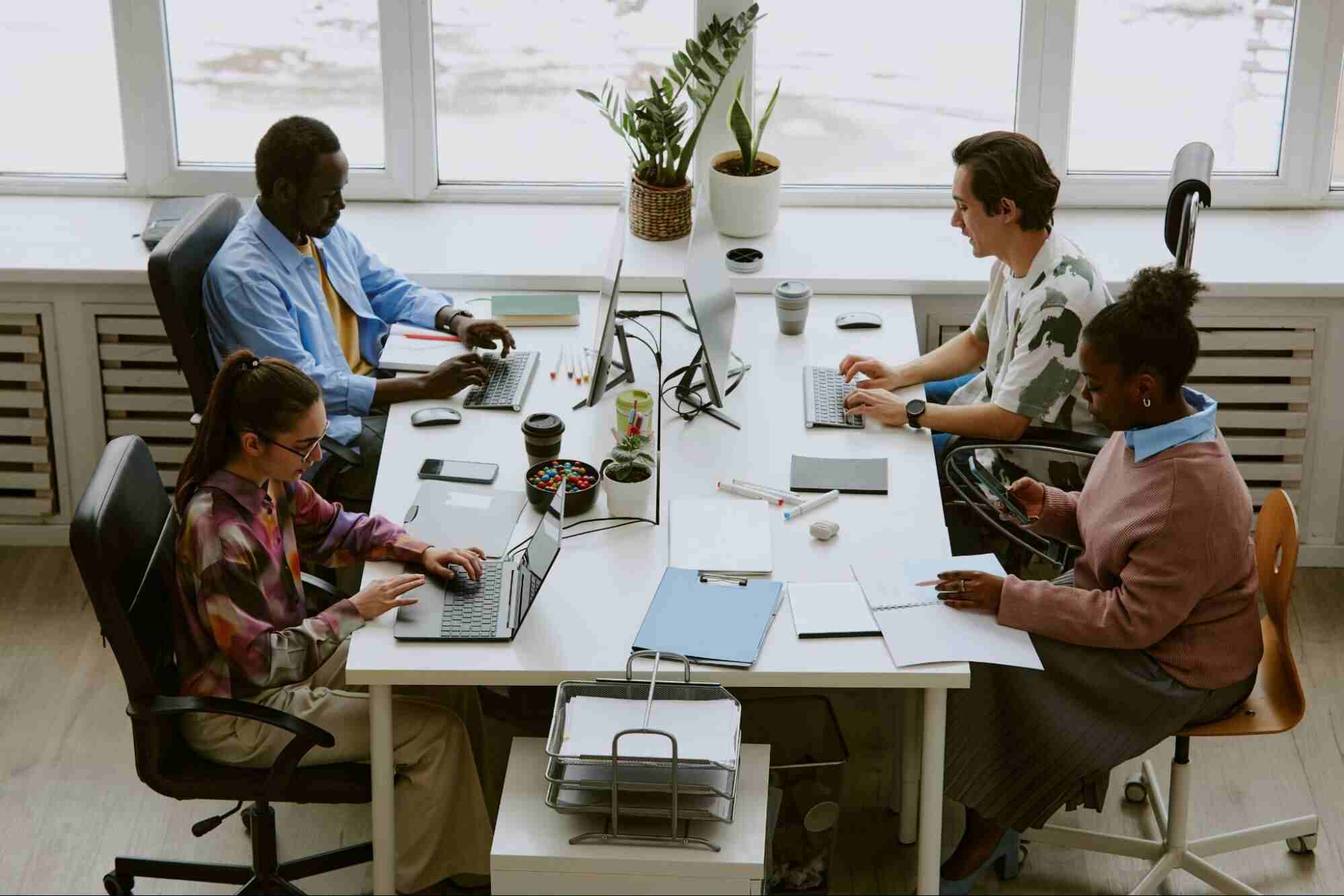 HR professional reviewing workforce information to understand what is employee turnover in business and support employee retention.